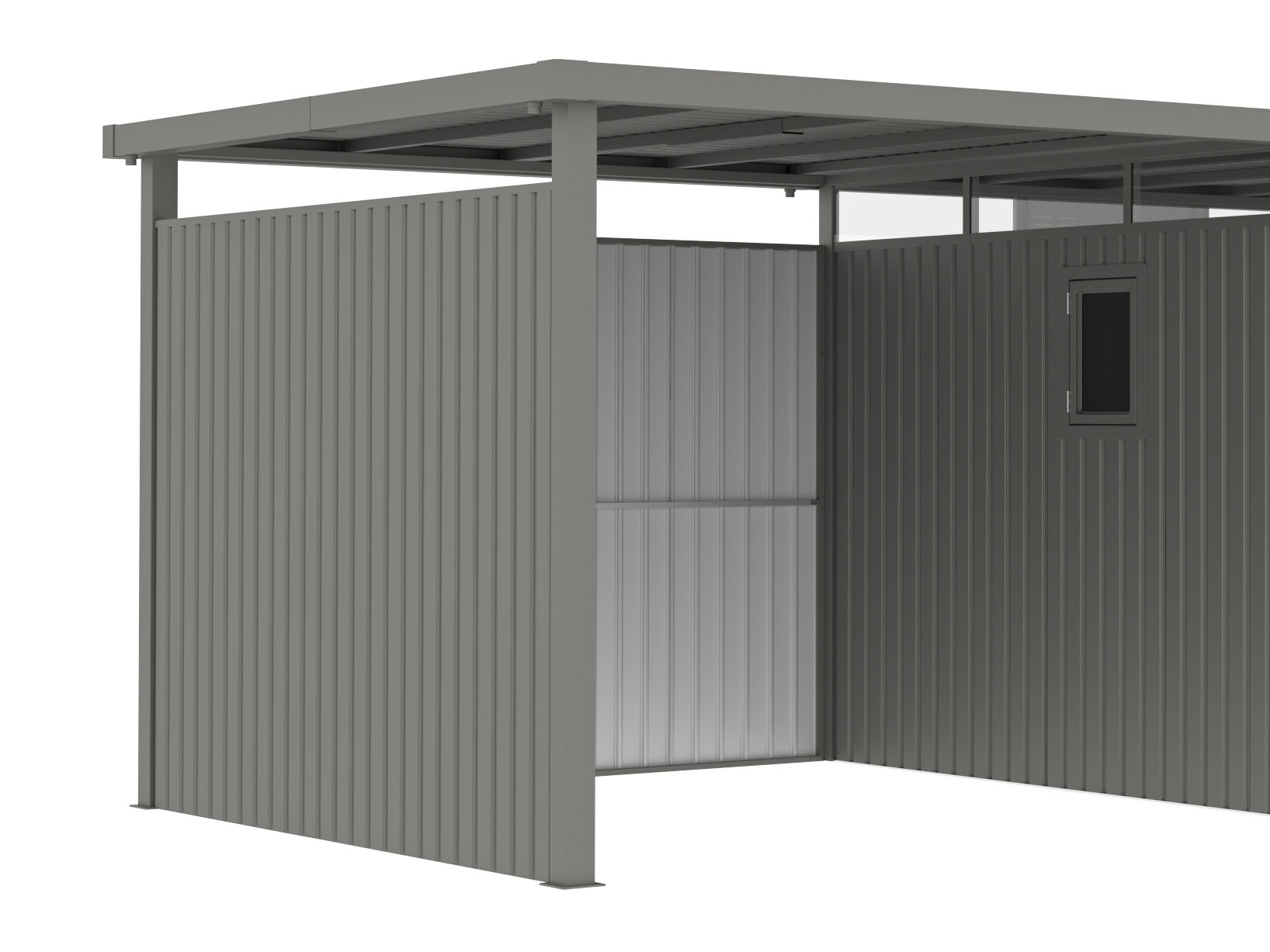 18 % reduziert: Wandset für Seitendach Gerätehaus Style 7,56 m² Al Unkategorisiert online kaufen 18 % reduziert: Wandset für Seitendach Gerätehaus Style 7,56 m² Al Unkategorisiert online kaufen