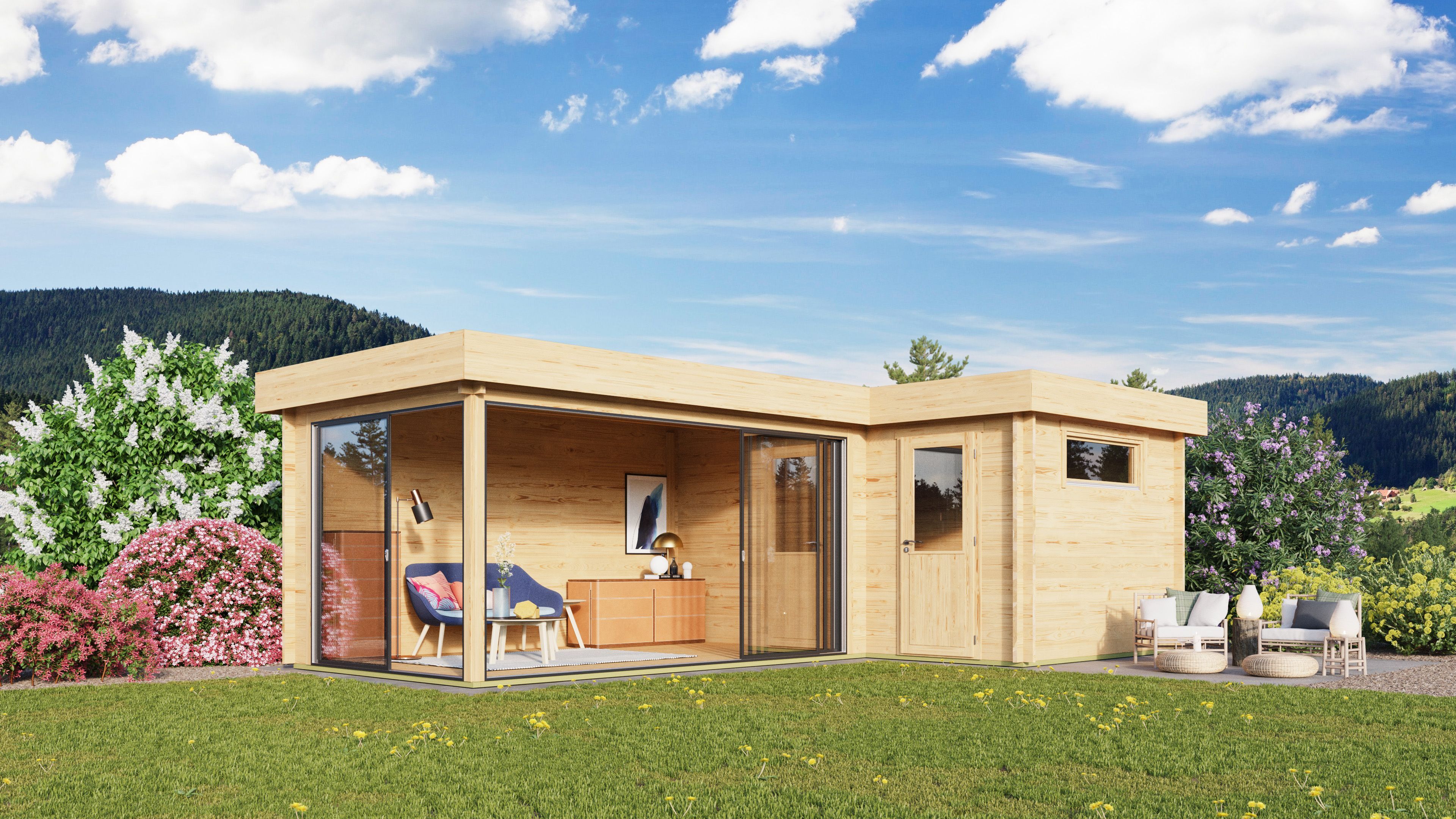 26 % reduziert: Fjordholz Gartenhaus-Sonderangebot Alu Concept 70 N Unkategorisiert online kaufen