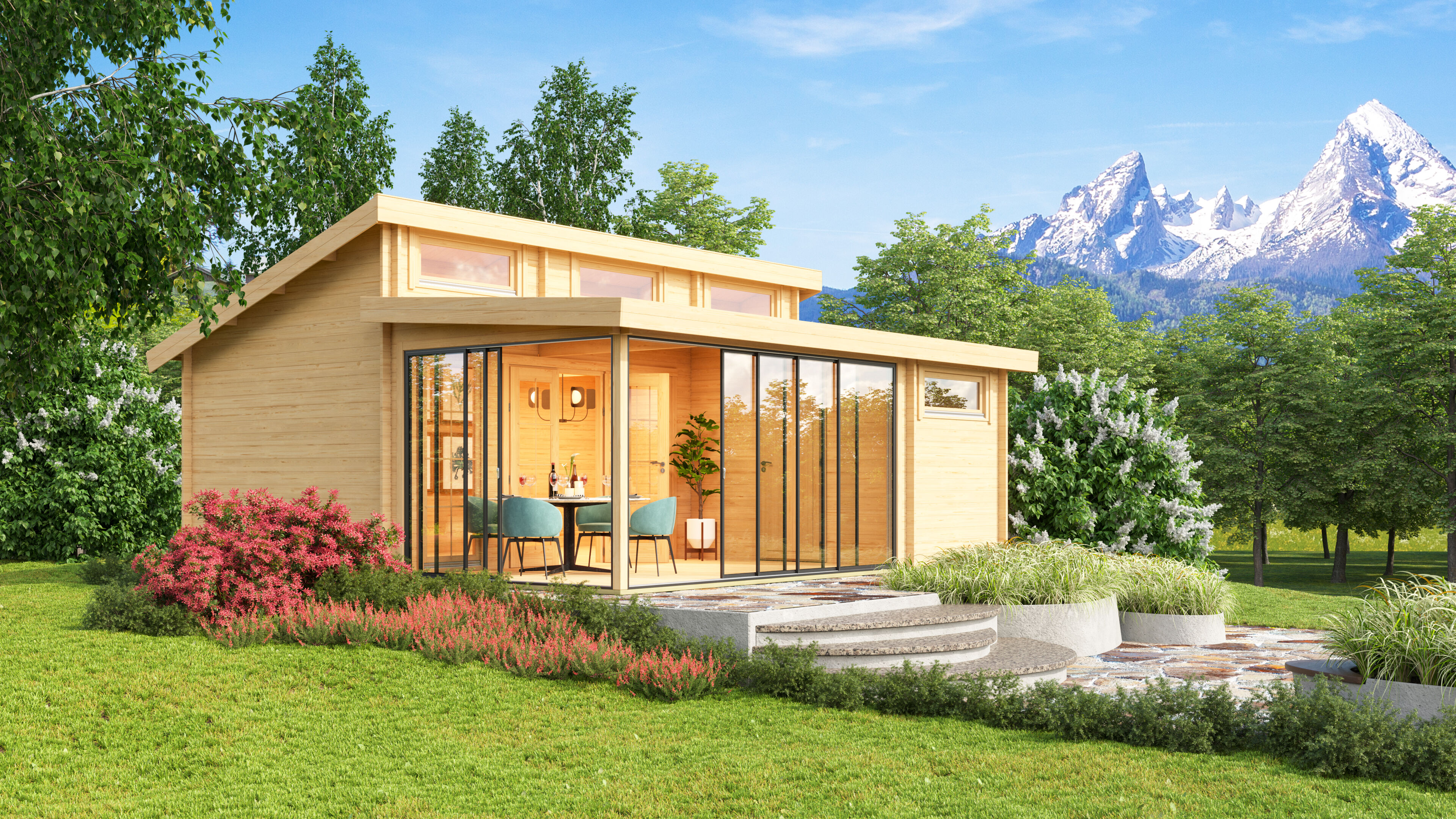26 % reduziert: Fjordholz Gartenhaus-Sonderangebot Alu Concept Zürich 70 24m² Unkategorisiert online kaufen