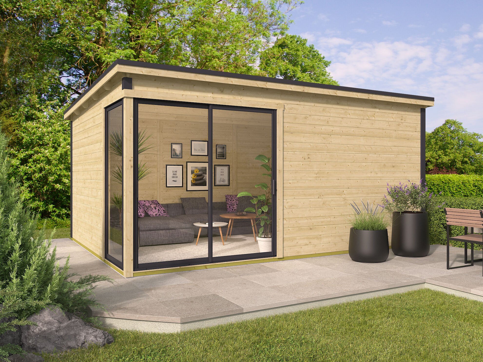 26 % reduziert: Fjordholz Gartenhaus-Sonderangebot Modell Amrum-5 20m² Unkategorisiert online kaufen 26 % reduziert: Fjordholz Gartenhaus-Sonderangebot Modell Amrum-5 20m² Unkategorisiert online kaufen