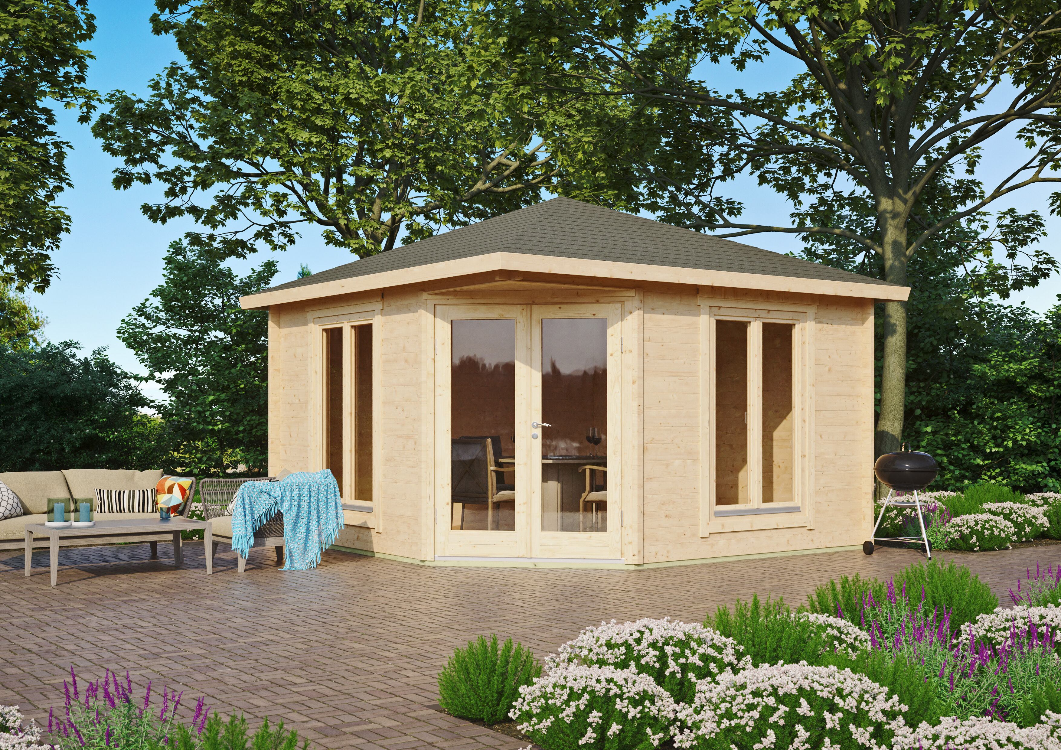26 % reduziert: Fjordholz Gartenhaus-Sonderangebot Modell Cati 70 Modern 16m² Unkategorisiert online kaufen 26 % reduziert: Fjordholz Gartenhaus-Sonderangebot Modell Cati 70 Modern 16m² Unkategorisiert online kaufen
