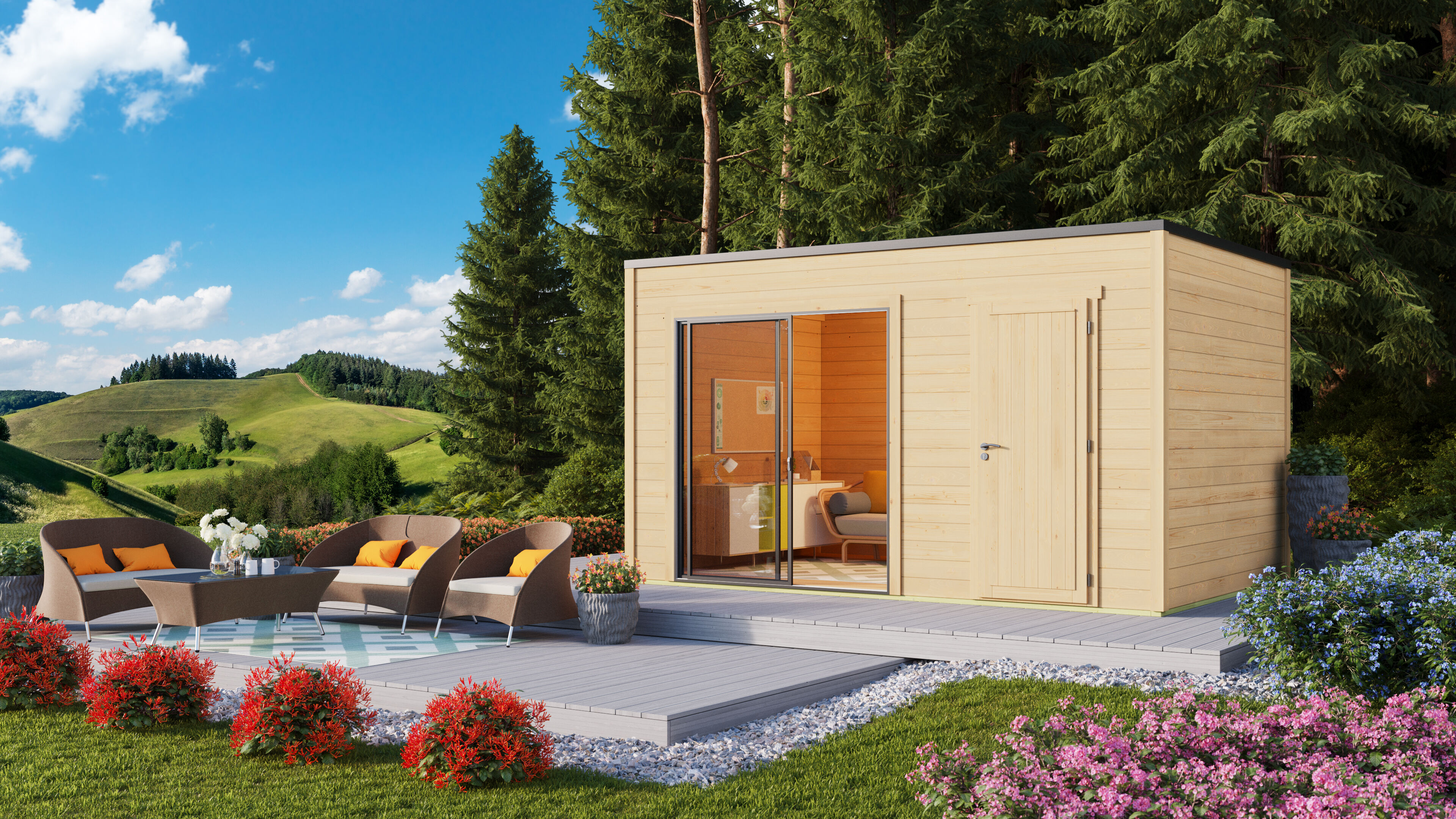 26 % reduziert: Fjordholz Gartenhaus-Sonderangebot Modell Q-BIC Alu 44 I 13m² Unkategorisiert online kaufen 26 % reduziert: Fjordholz Gartenhaus-Sonderangebot Modell Q-BIC Alu 44 I 13m² Unkategorisiert online kaufen