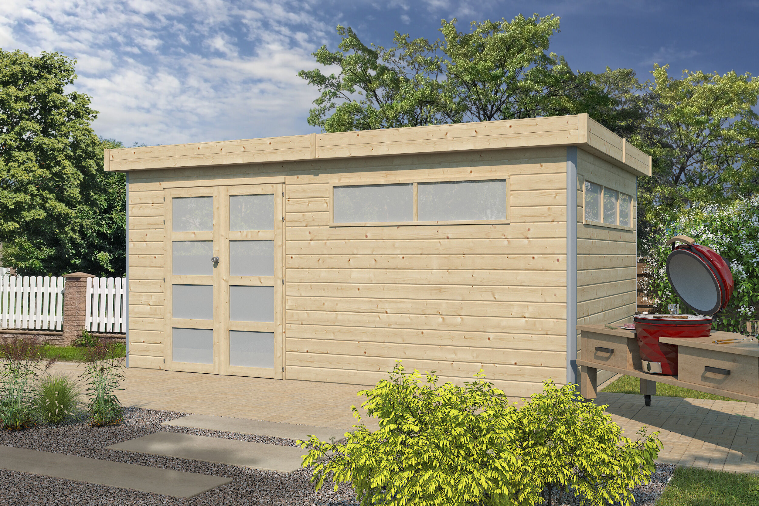 26 % reduziert: Gartenhaus-Sonderangebot Alu-Line Modell Kasuko-XL 24m² Unkategorisiert online kaufen 26 % reduziert: Gartenhaus-Sonderangebot Alu-Line Modell Kasuko-XL 24m² Unkategorisiert online kaufen