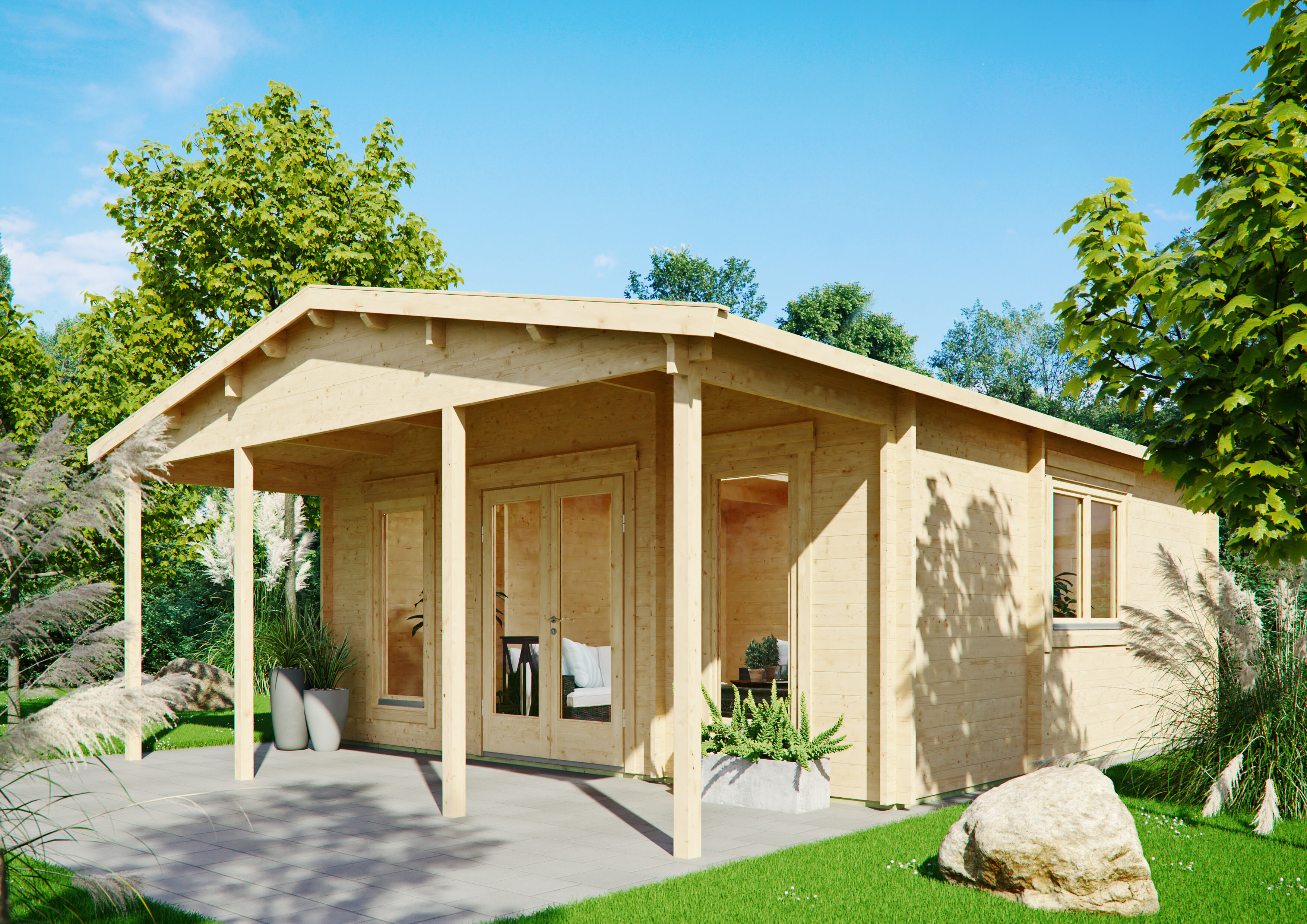 26 % reduziert: Gartenhaus-Sonderangebot Modell Julia 70 E Unkategorisiert online kaufen