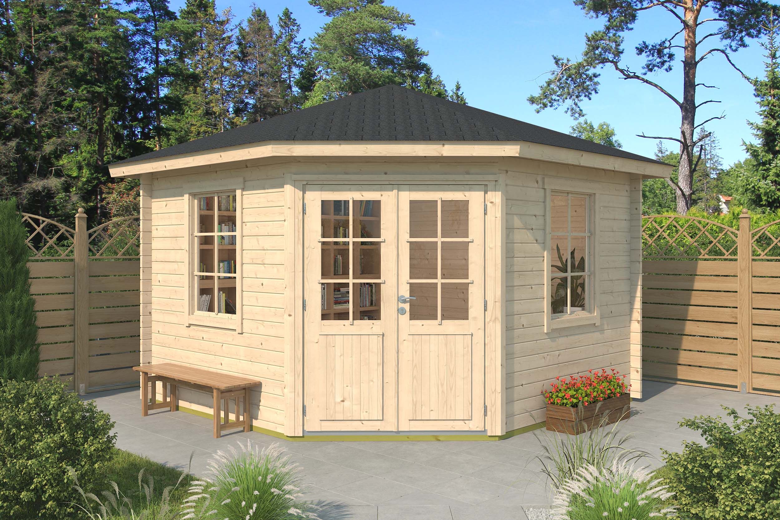 26 % reduziert: Gartenhaus-Sonderangebot Modell Michel 40 A 10m² Unkategorisiert online kaufen