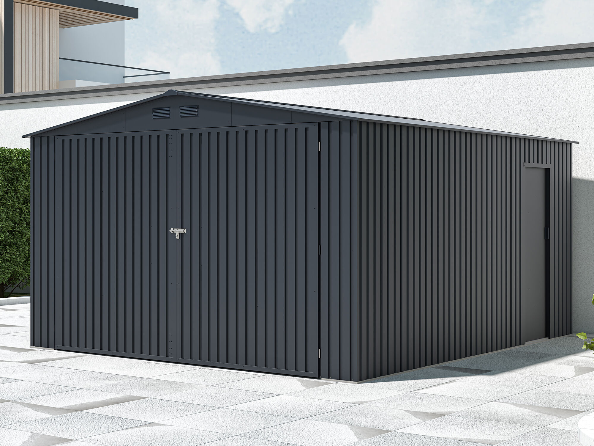 26 % reduziert: Metallgarage Modell NovaAvant 15,17 m² Unkategorisiert online kaufen