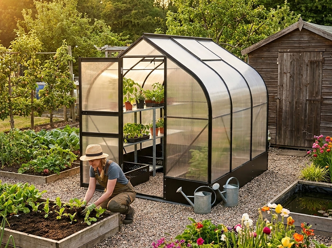 26 % reduziert: StarLine Gewächshaus Modell Flora Orion Unkategorisiert online kaufen