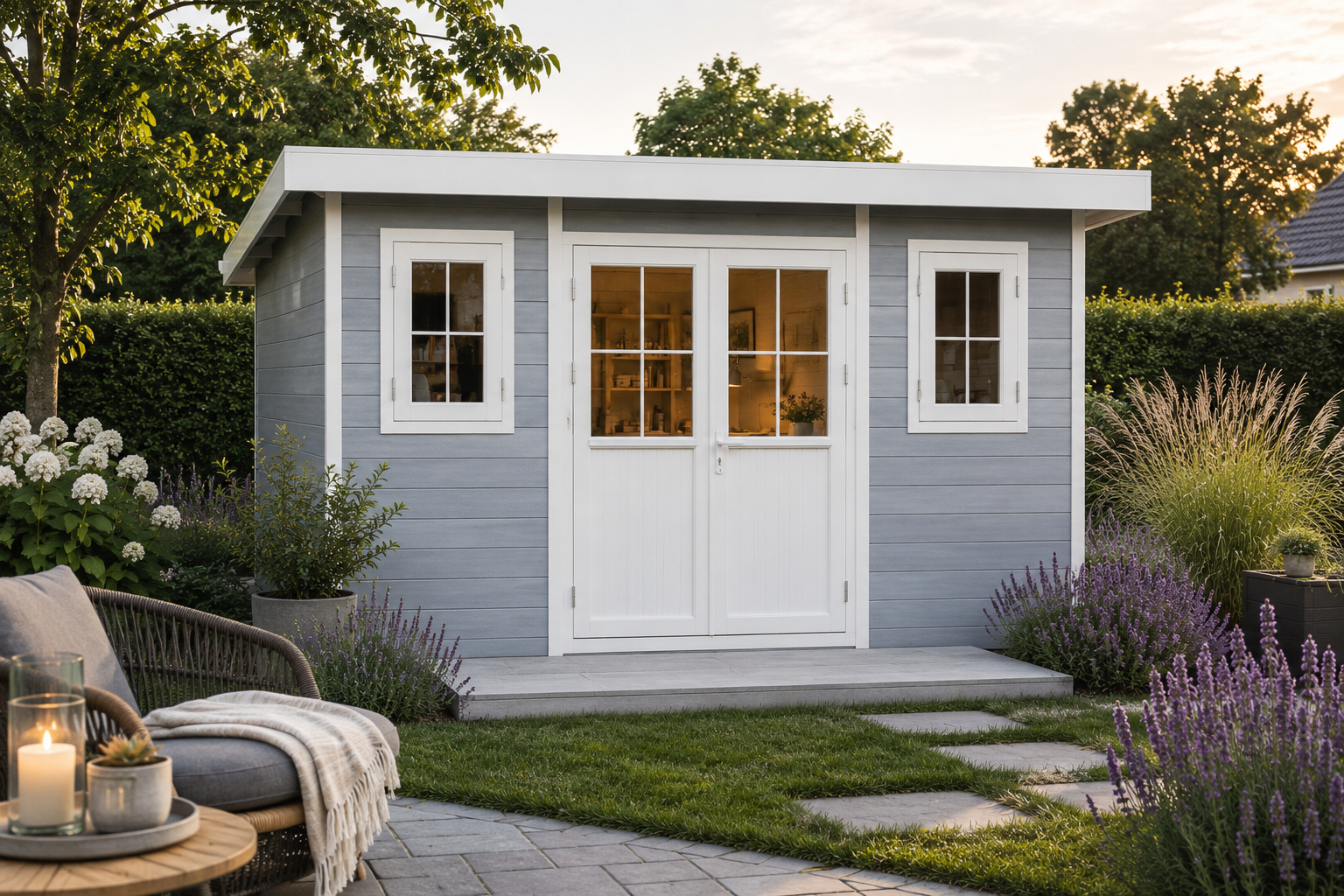 26 % reduziert: WPC Gartenhaus-Sonderangebot Modell Nexo White 11,28 m² Unkategorisiert online kaufen