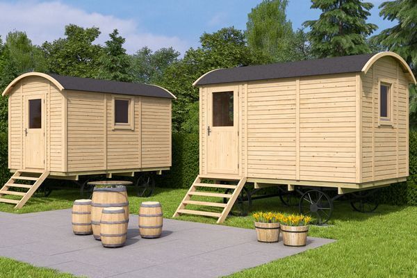 26 % reduziert: Zirkus- und Schäferwagen Modell Hans 10m² Unkategorisiert online kaufen