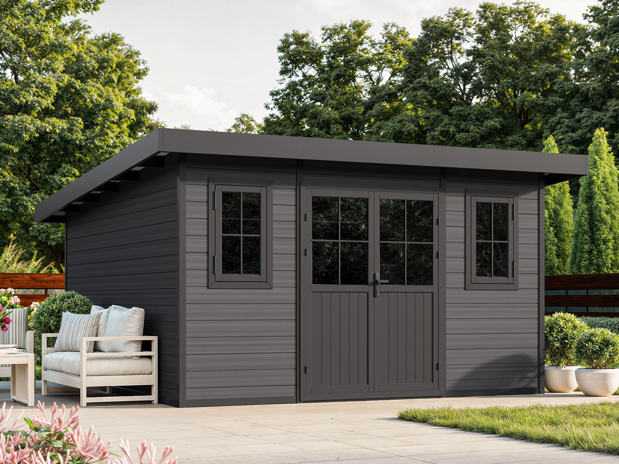29 % reduziert: WPC Gartenhaus-Sonderangebot Modell Style DeLuxe 15,0 m² Unkategorisiert online kaufen 29 % reduziert: WPC Gartenhaus-Sonderangebot Modell Style DeLuxe 15,0 m² Unkategorisiert online kaufen