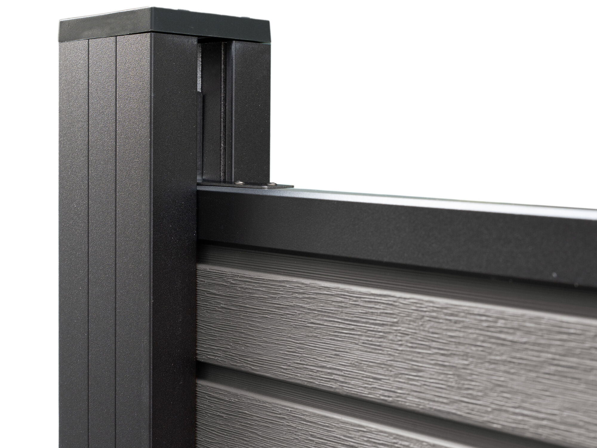 47 % reduziert: Aluminium Steckzaunpfosten 6,8x6,8x240 cm Schwarz Unkategorisiert online kaufen