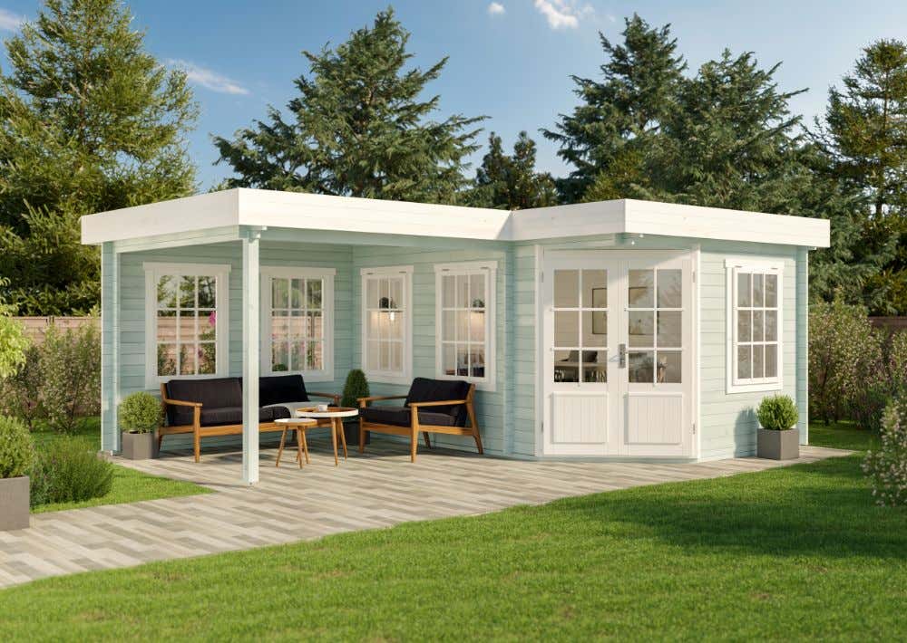 5-Eck Gartenhaus Pepe% reduziert: 5-Eck Gartenhaus Pepe 24m² Unkategorisiert online kaufen