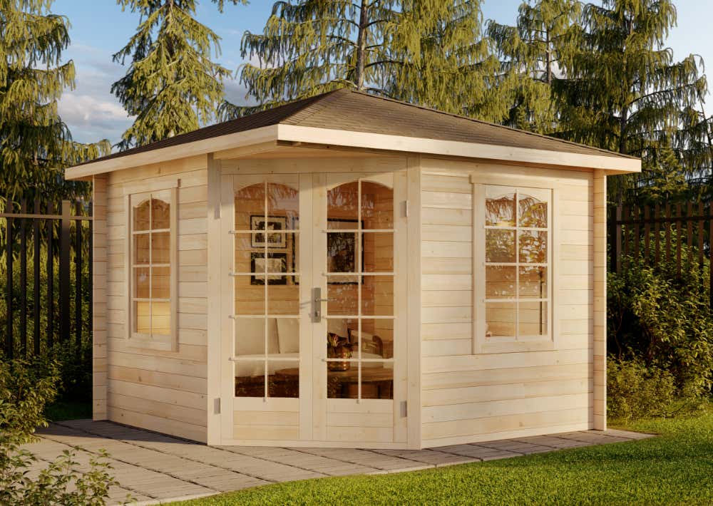 5-Eck Gartenhaus Viking ISO% reduziert: 5-Eck Gartenhaus Viking ISO 9m² Unkategorisiert online kaufen