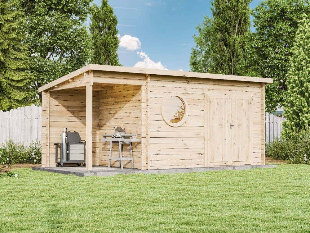 Gartenhaus Maria-Rondo 44 C% reduziert: Gartenhaus Maria-Rondo 44 C 10m² Unkategorisiert online kaufen