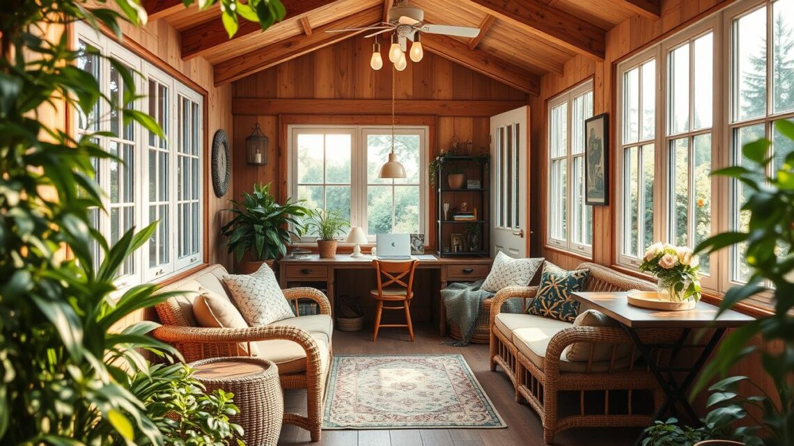 Gartenhaus günstig schön einrichten – Kreative Tipps