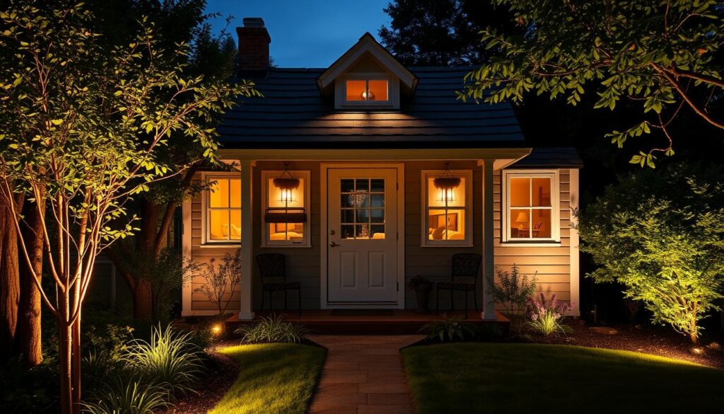 Gartenhausbeleuchtung