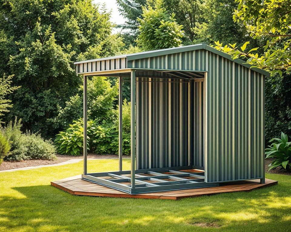 Fehler Befestigung Gartenhaus