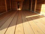 Gartenhaus: Holz-Fußbodenbretter verlegen Anleitung