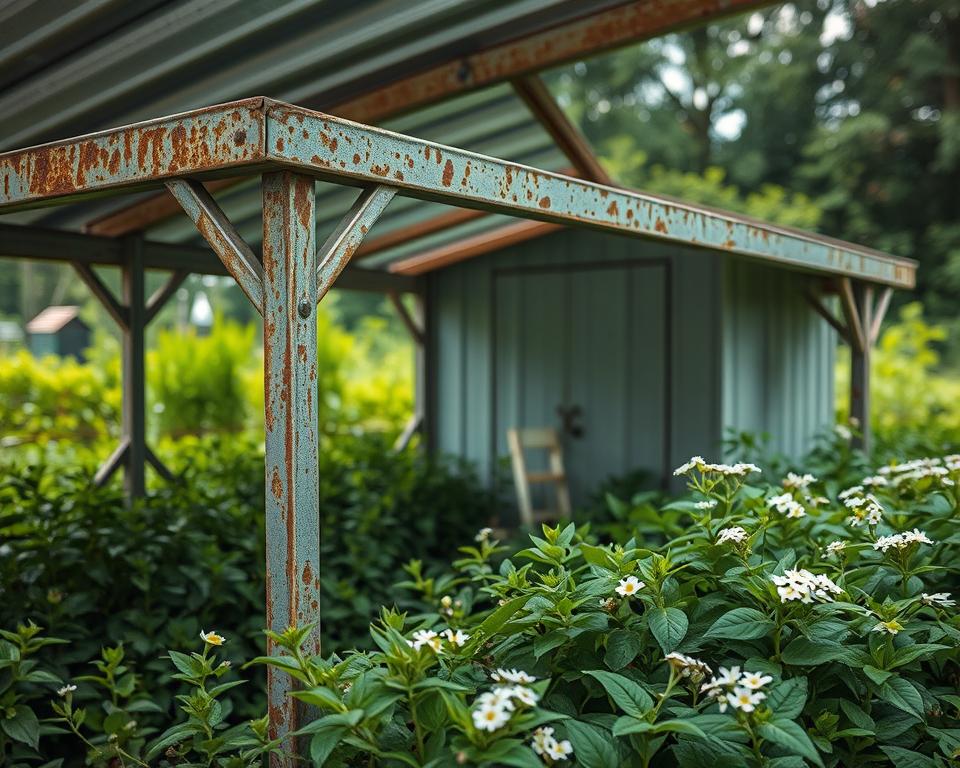 Korrosionsschutz Gartenhaus