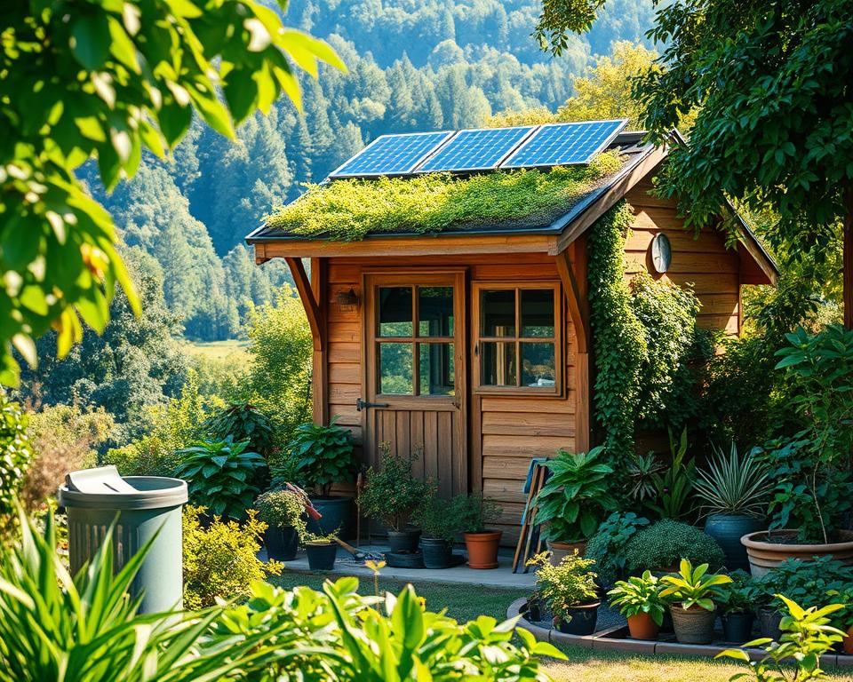 Nachhaltigkeit Gerätehaus