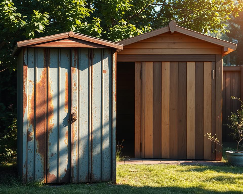 Rost Metall Gartenhaus Rost Metall Gartenhaus