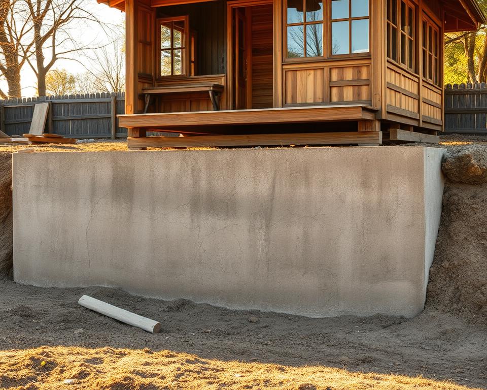 Stabilität und Langlebigkeit Streifenfundament Stabilität und Langlebigkeit Streifenfundament