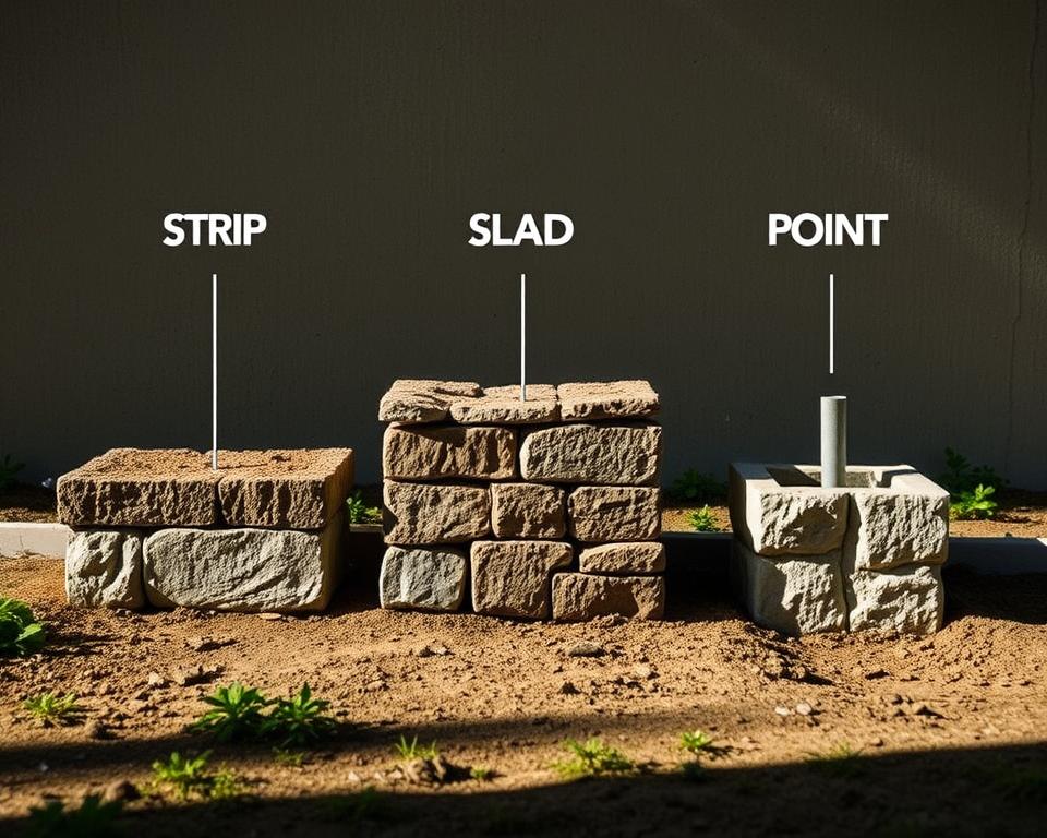 Vergleich Fundamentarten Vergleich Fundamentarten