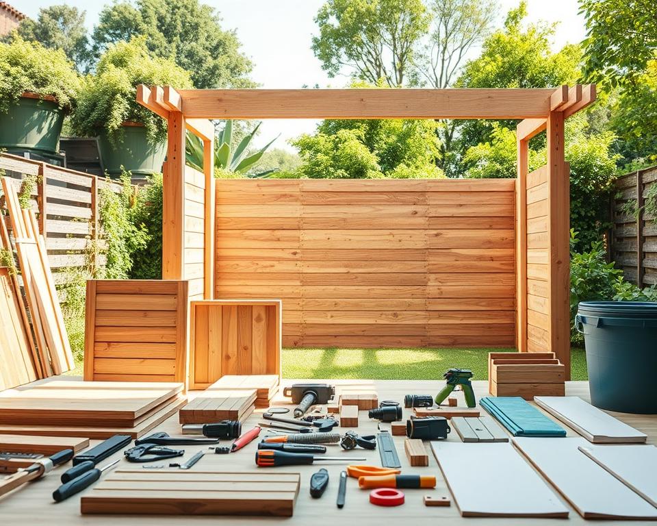 WPC Bausatz Aufbau WPC Bausatz Aufbau