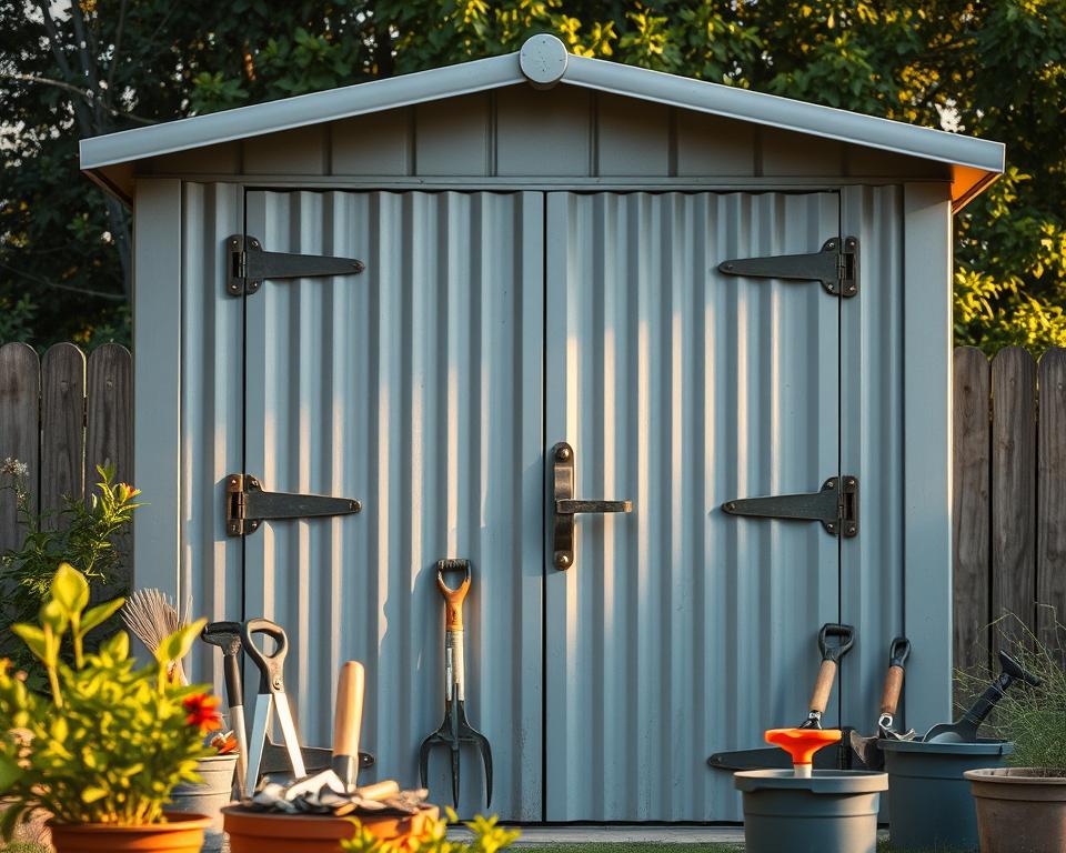 Wartung Metall Gartenhaus