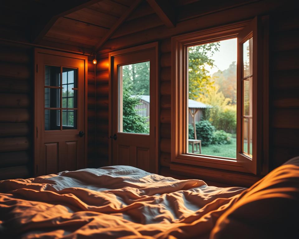 Wie oft darf man im Gartenhaus übernachten?