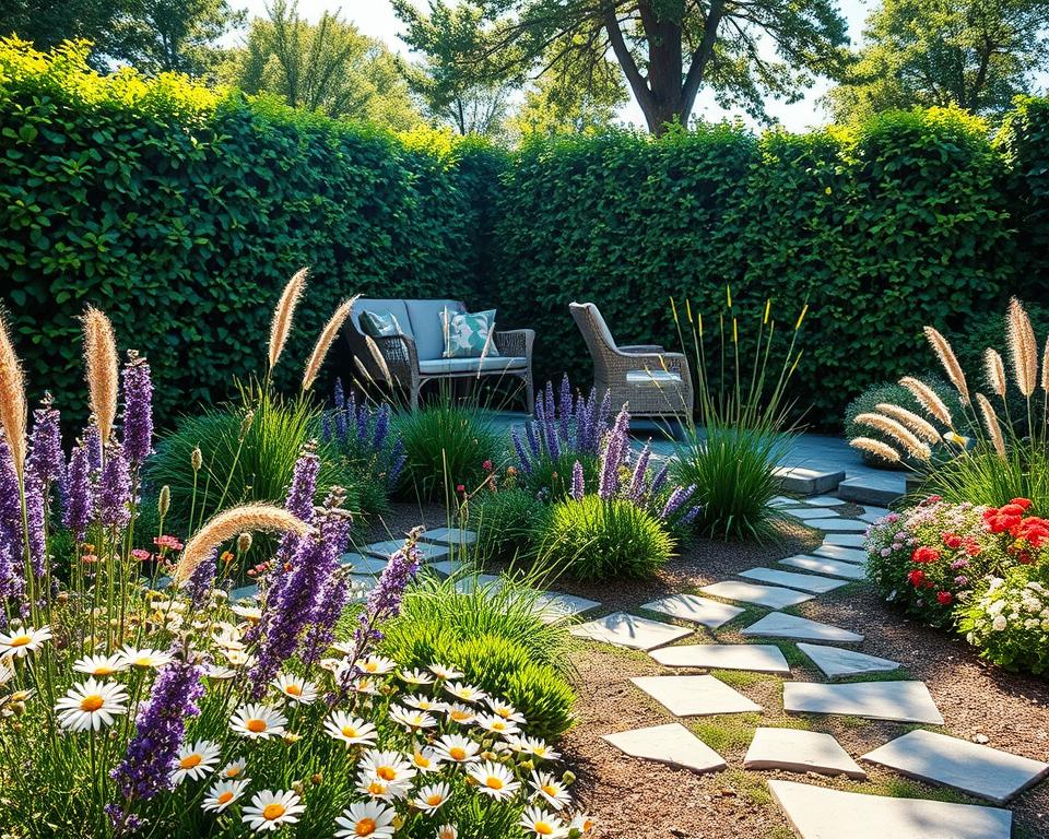 Pflegeleichten Garten gestalten: Tipps & Tricks