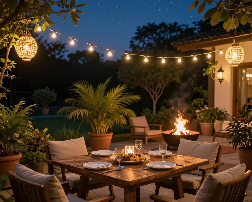 Terrassenbeleuchtung