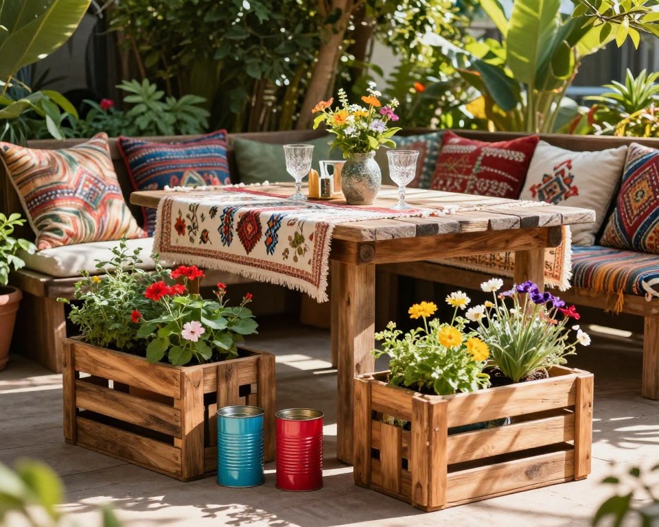 Upcycling-Projekte für die Terrasse