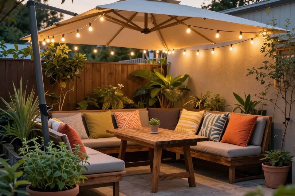 Terrasse gestalten mit wenig Geld: Kreative Lösungen für Ihre Outdoor-Oase